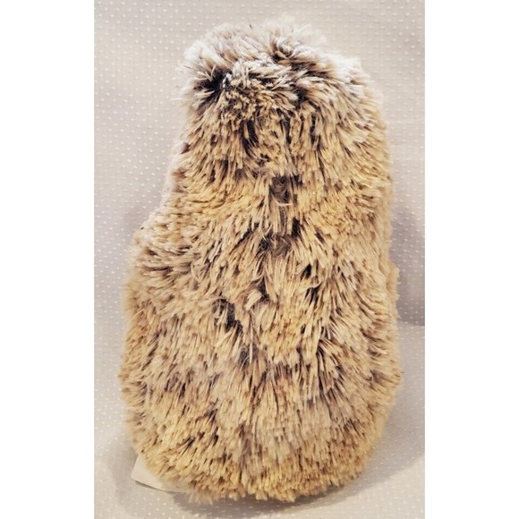 Hugfun International 8" Brown Hedgehog 261487 Stuffed Animal Plush Toy - Picture 3 of 10